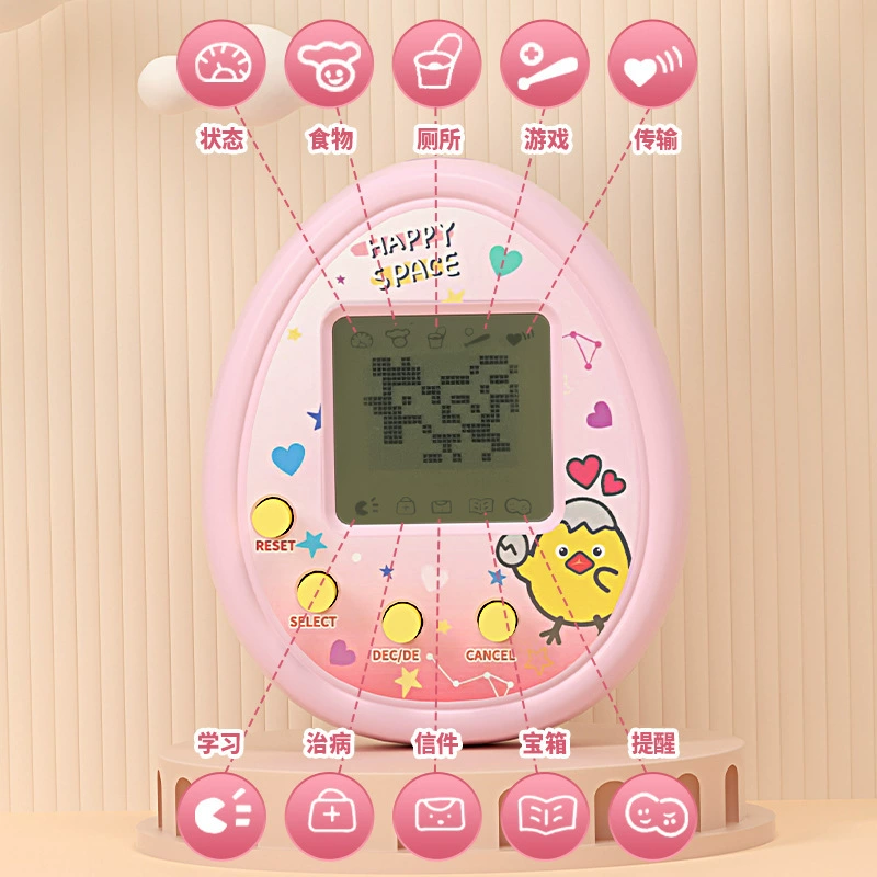 Tamagotchi, маленькая игровая консоль, электронная брелок, (跨境 торговля), питомец