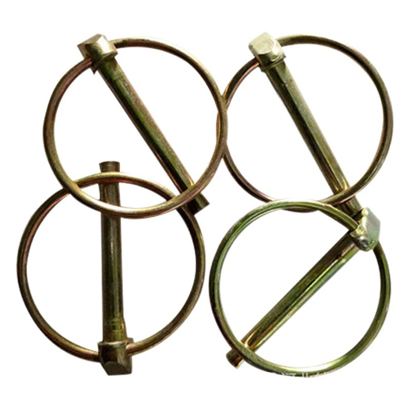 Безопасная шпилька, стопорная шпилька, круглая шпилька типа О, пружинная шпилька, тяговая шпилька, позиционирующая шпилька, стопорная шпилька для сельскохозяйственной техники, безопасная шпилька, шпилька с тяговым кольцом