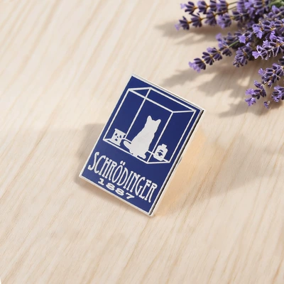 Yaxa sancaqları Concept Brooch Quantum Physics