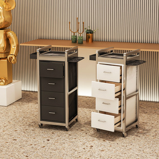 Barber Cabinet Hairstyle Storage Cabinet Hairdresser Haircut Barber Shop Hair Salon Tools Tool Cabinet Cart Simple Other