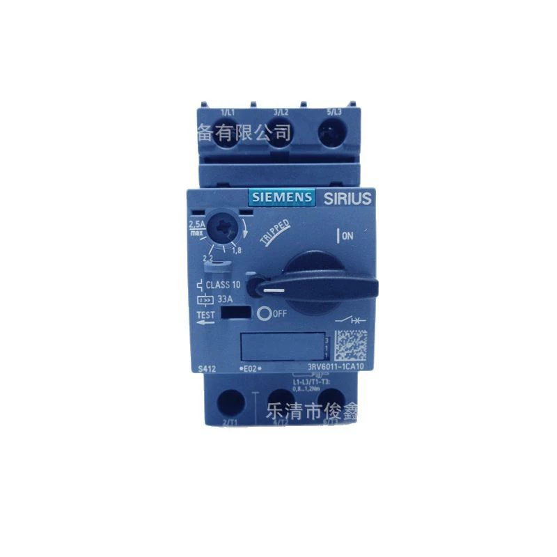 Original Siemens 3RV6011-1CA10 автоматический выключатель защиты двигателя 1.8-2.5A