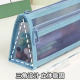 Three-dimensional Double-layer Mesh Pencil Case Simple Transparent Morandi Color Matching Large Capacity Student Examination Stationery Bag