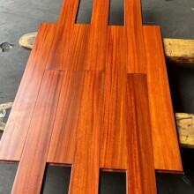 红檀香高端实木地板橡木圆盘豆金钢柚木工厂直销全国批发价室内