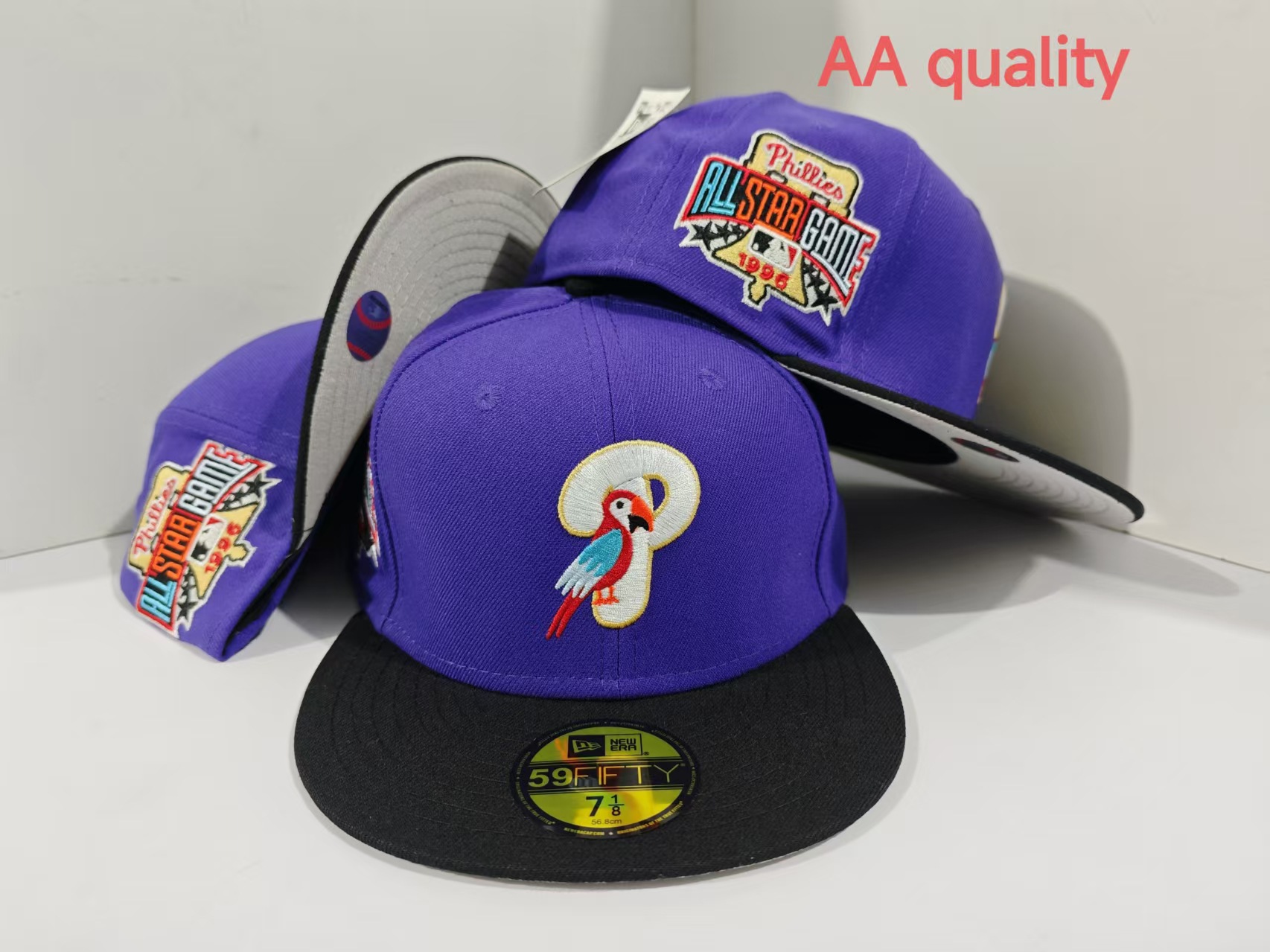 Gorra de Béisbol de Comercio Transfronterizo al por Mayor 2025, con Bordado de Letras con Patrón AA, Gorra de Visera Plana Moderna para Hombre