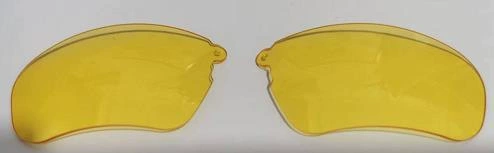 Yellow glasses, lens