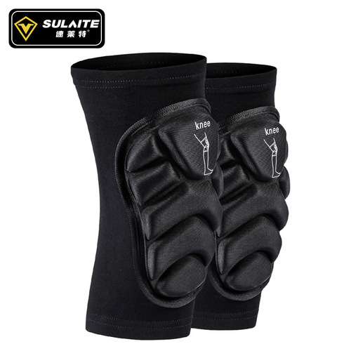 SULAITE extreme sports skiing roller skating soft knee pads cross-country riding knee pads outdoor sports knee pads
