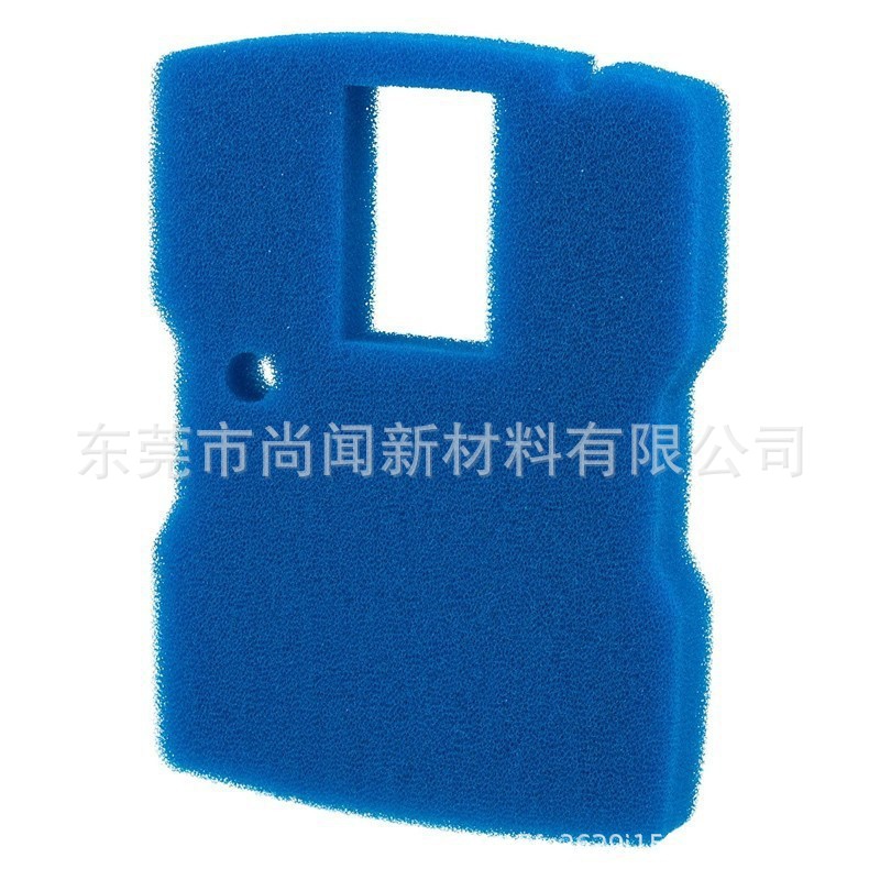 蓝色加厚过滤海棉厂家批发 2500/2505/5005喷泉过滤泵原装过滤棉