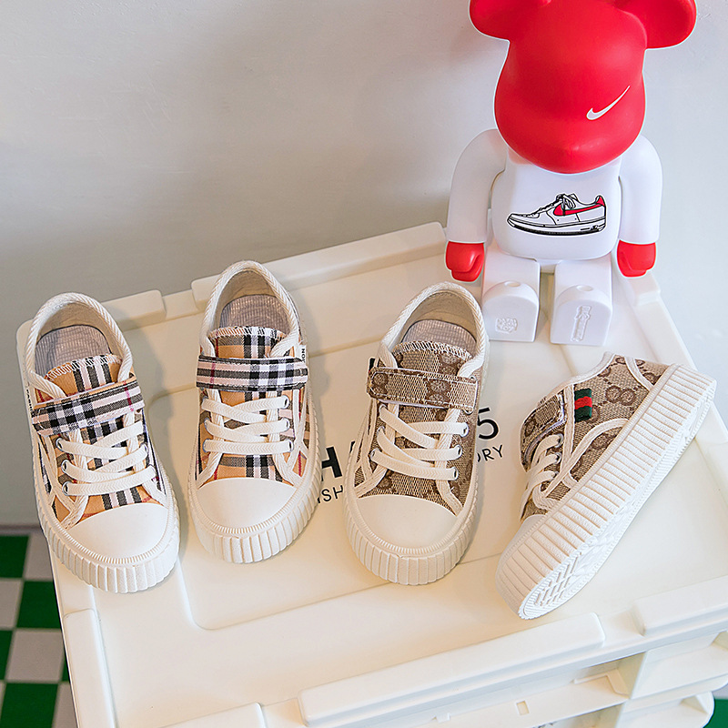 Children's canvas shoes 2022 spring and...