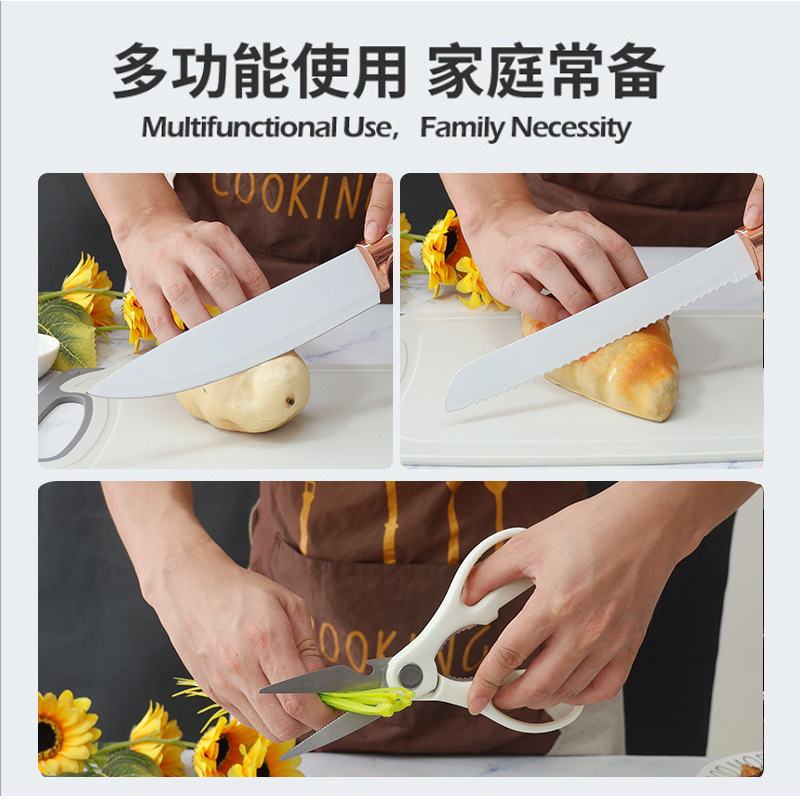 Cuchara de sopa de espátula de silicona Juego de 19 piezas Pala antiadherente Pala de silicona de calidad alimentaria Juego de combinación de utensilios de cocina de silicona al por mayor