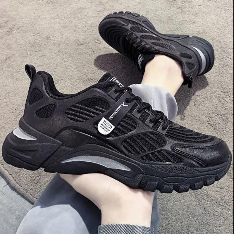 Men's Export Shoes 2026 New Trendy Korean Style Casual Shoes Fashionable Breathable Sports Shoes Wholesale Dad Shoes