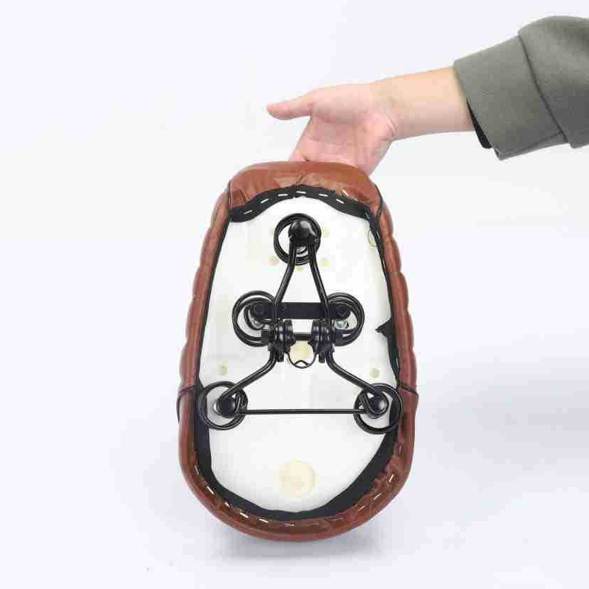 Shock-Absorbing Saddle Electric Bicycle Seat Cushion Breathable Electric Bike Seat for Long Rides, Beach, and Snow Bike Seat for Electric Bicycles