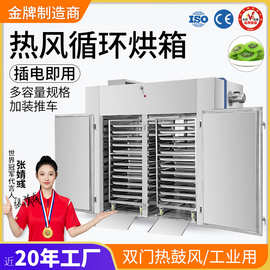 大祥食品茶叶中药材烘干房大型工业用双门电热鼓风循环烘箱干燥机