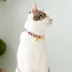Cat Collar Set with Bell, Cat Chain, Adjustable Cat Necklace, Cute for Kittens, Dog Necklace, Pet Supplies Wholesale