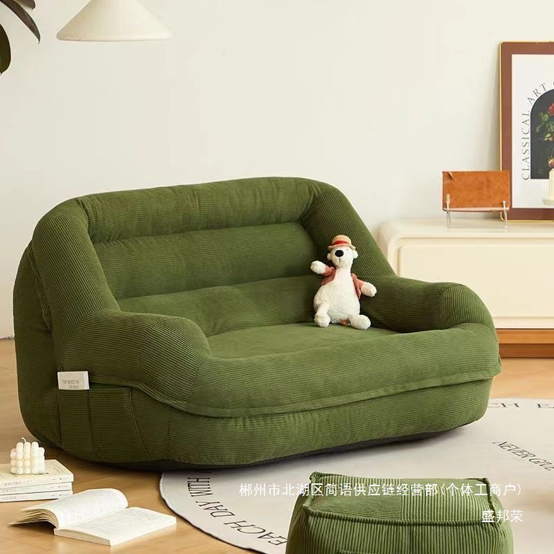 Fábrica directa sofá perezoso se puede acostar y dormir Tatami pequeño sofá dormitorio doble perro humano casa de estar