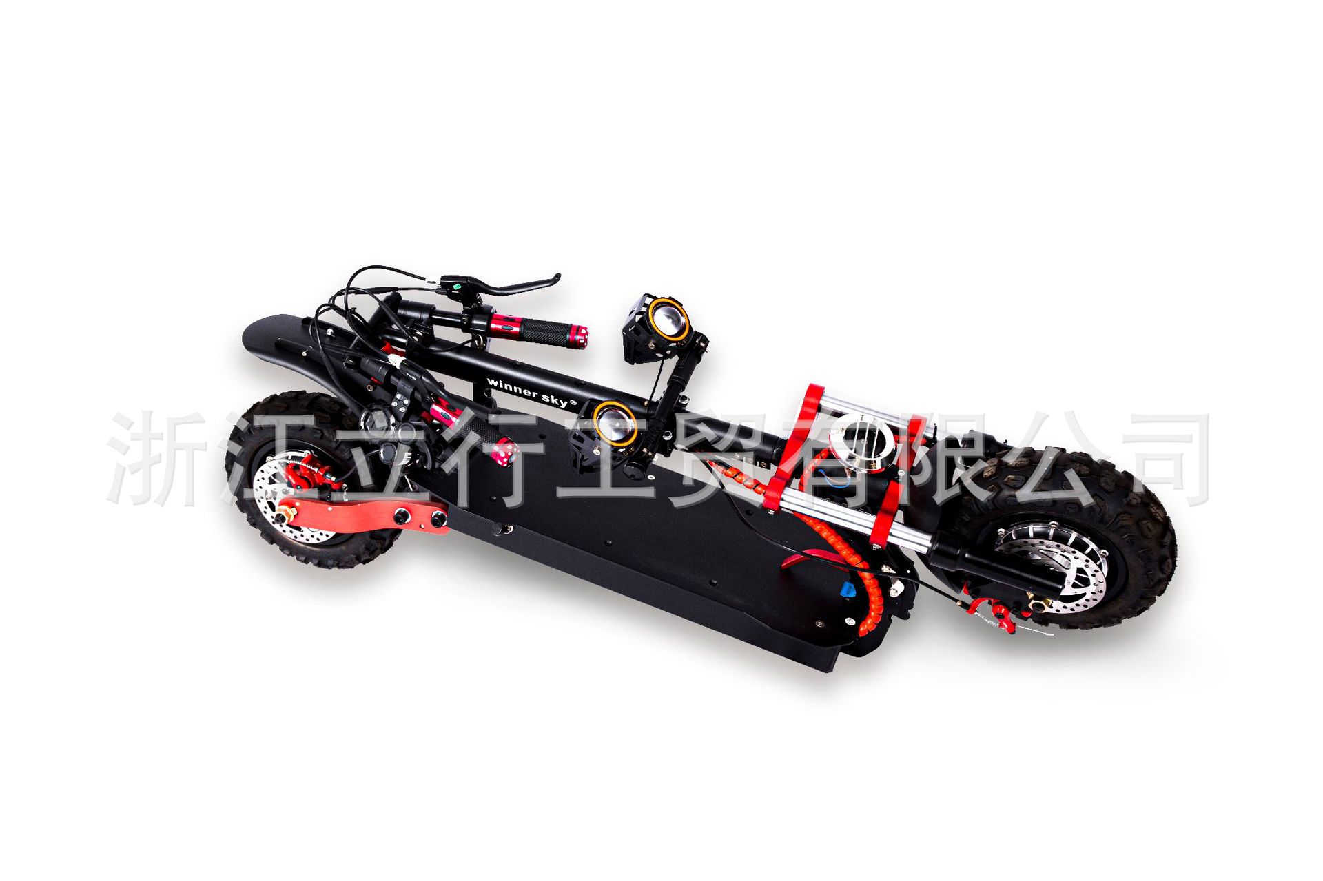 Lx-K6 Factory Direct Sales Large-Capacity Off-Road Electric Scooter for Adults, Foldable Outdoor Mountain Off-Road