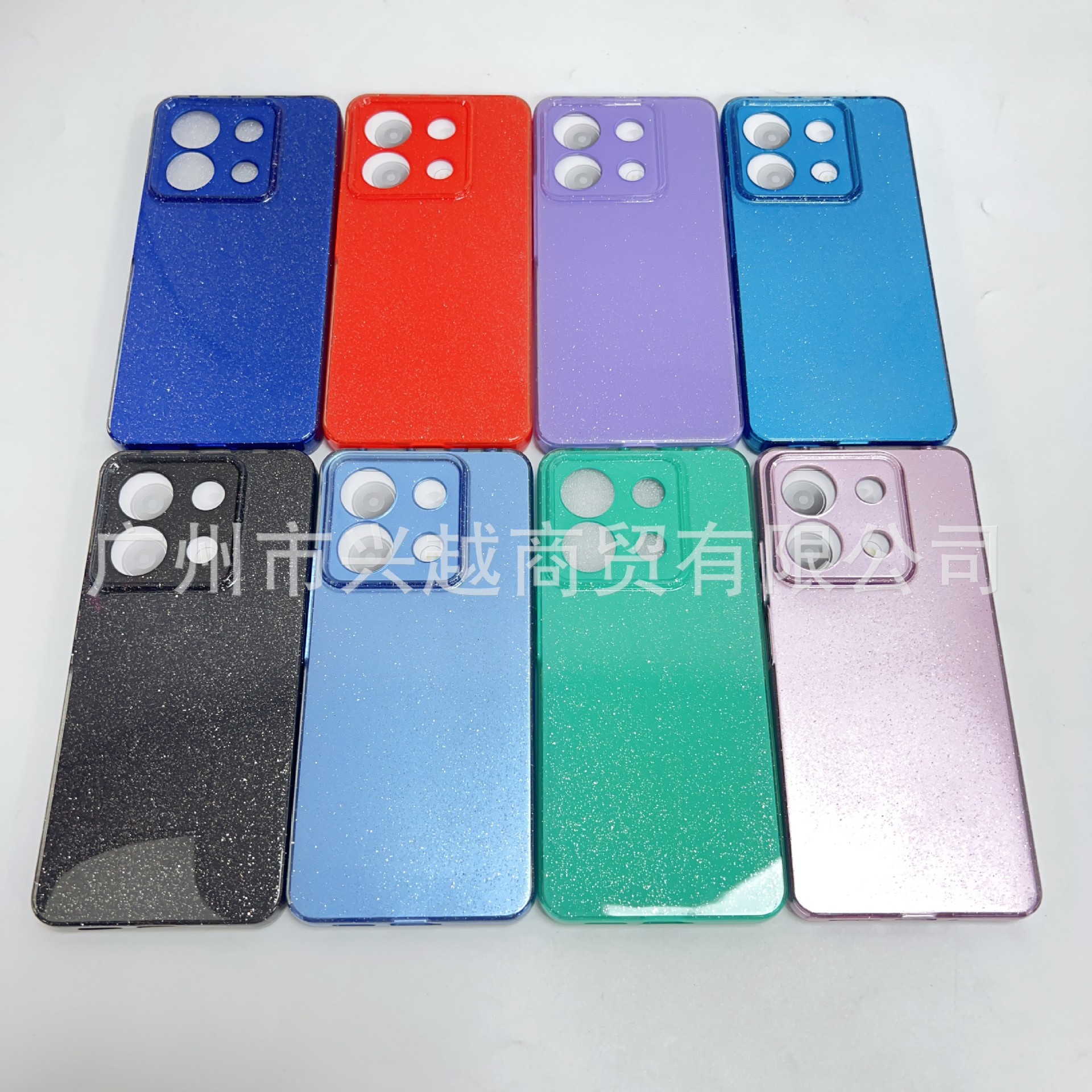 适用于SAM AO3果冻闪粉手机壳三星S24ULTRA闪晶彩色HONOR 8X现货