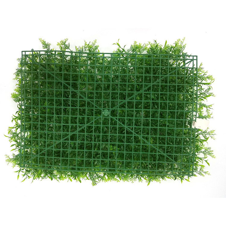 Planta artificial pared Fondo eucalipto pared plástico falso césped planta verde pared puerta cabeza interior tienda reclutamiento planta flor pared