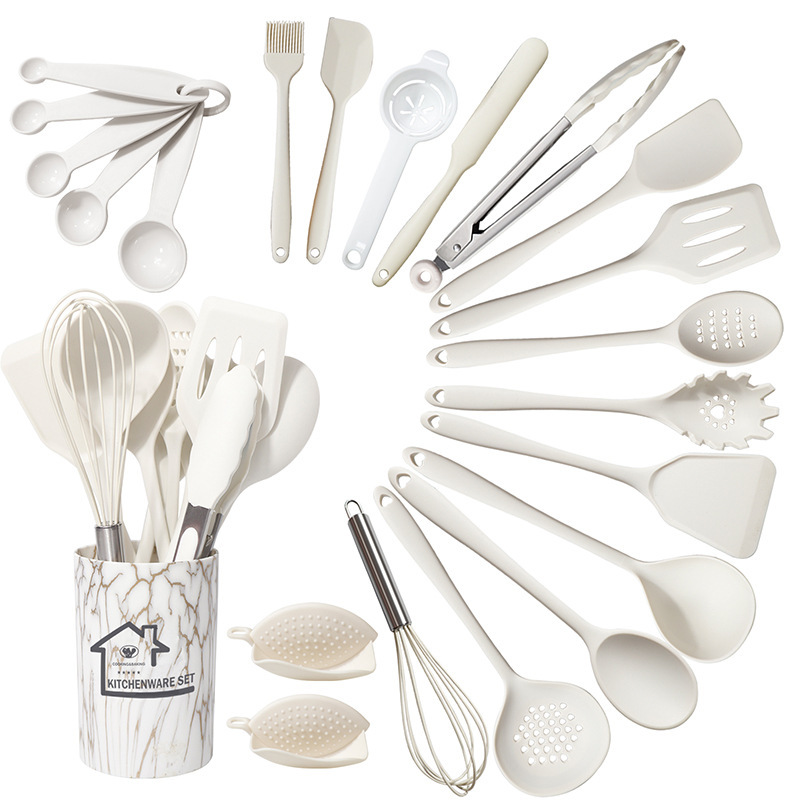 12 piezas de silicona de cocina de silicona antiadherente, cocina de silicona de grado alimenticio, al por mayor.