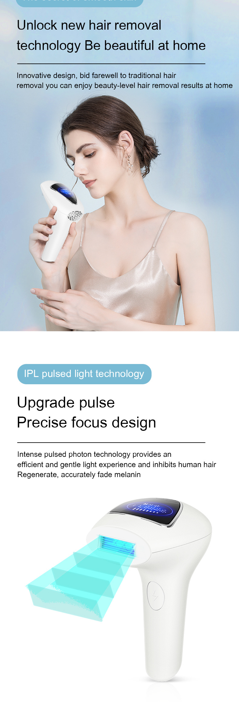 Permanent Hair Removal Device For Home Use With Flashes System_voghion.com