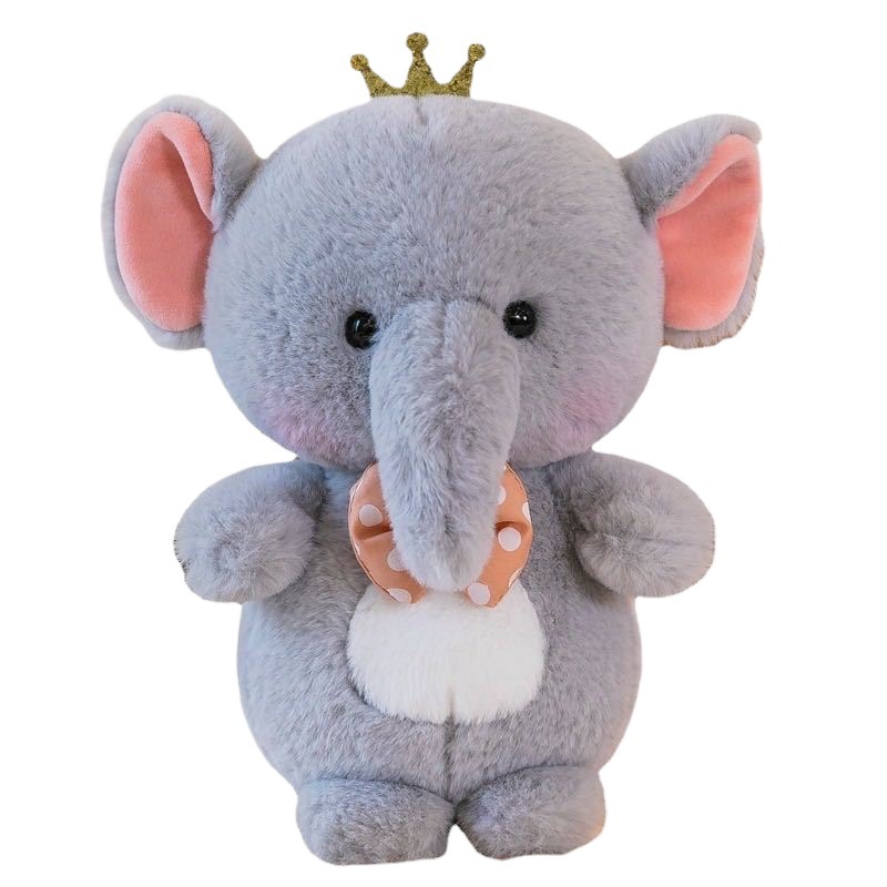 Lindo animal Panda elefante muñeca de peluche de juguete de 8 pulgadas garra máquina muñeca boda puesto regalo muñeca personalizado lote