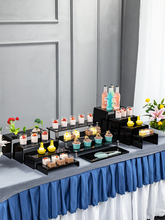 亚克力甜品台蛋糕阶梯展示架自助餐寿司糕点心架宴会茶歇摆台套装