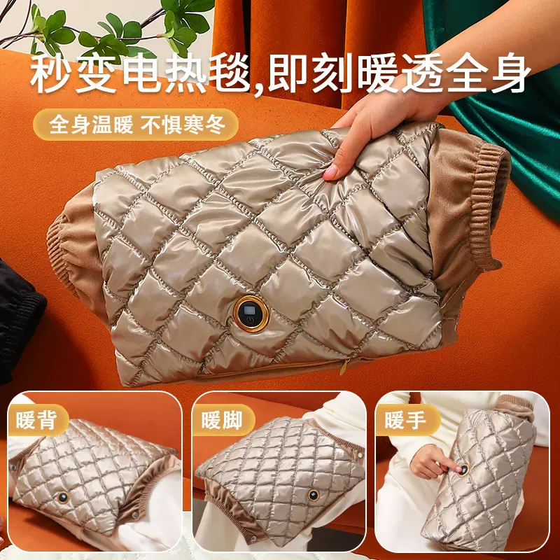 跨境新款usb便携式石墨烯暖手袋防爆发热暖宝宝恒温多功能暖手宝