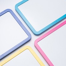 磁性小白板写字可擦儿童画画宝宝涂鸦办公记事挂式留言 塑料PVC板