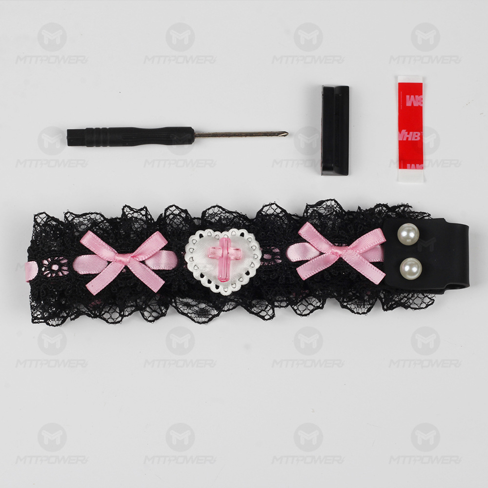 Caballos de teclado de encaje con hebilla teclado decorativo hecho a mano accesorios de teclado wootingATKDIY universal transfronterizo