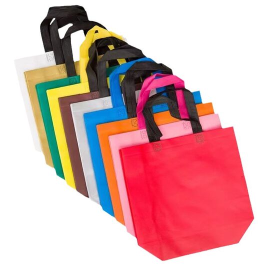 Thickened film-coated non-woven bag custom-made logo clothing store portable gift packaging bag environmental protection advertising shopping bag
