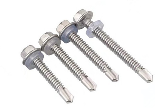 M5.5M6.3M4.2 410不锈钢外六角钻尾螺丝\彩钢瓦\自攻自钻燕尾螺钉