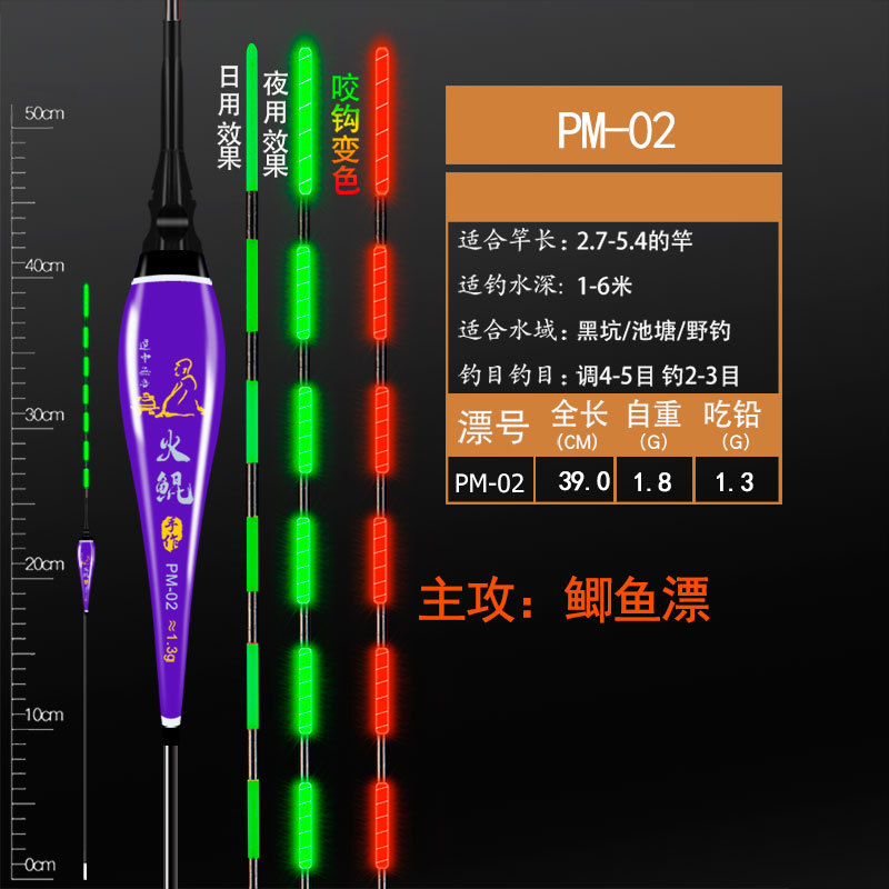 대용량(10개입) 해외직구 찌  // 전지 호스 첨부 PM-02 씹어 훅 탈색 그린 납 먹어 1.3 G-싱글