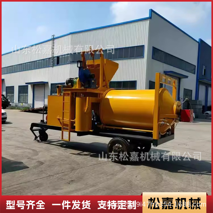 mezclador de asfalto nuevo material usado reparación de pavimento de carretera regenerador de asfalto residual mezclador de calentamiento de asfalto