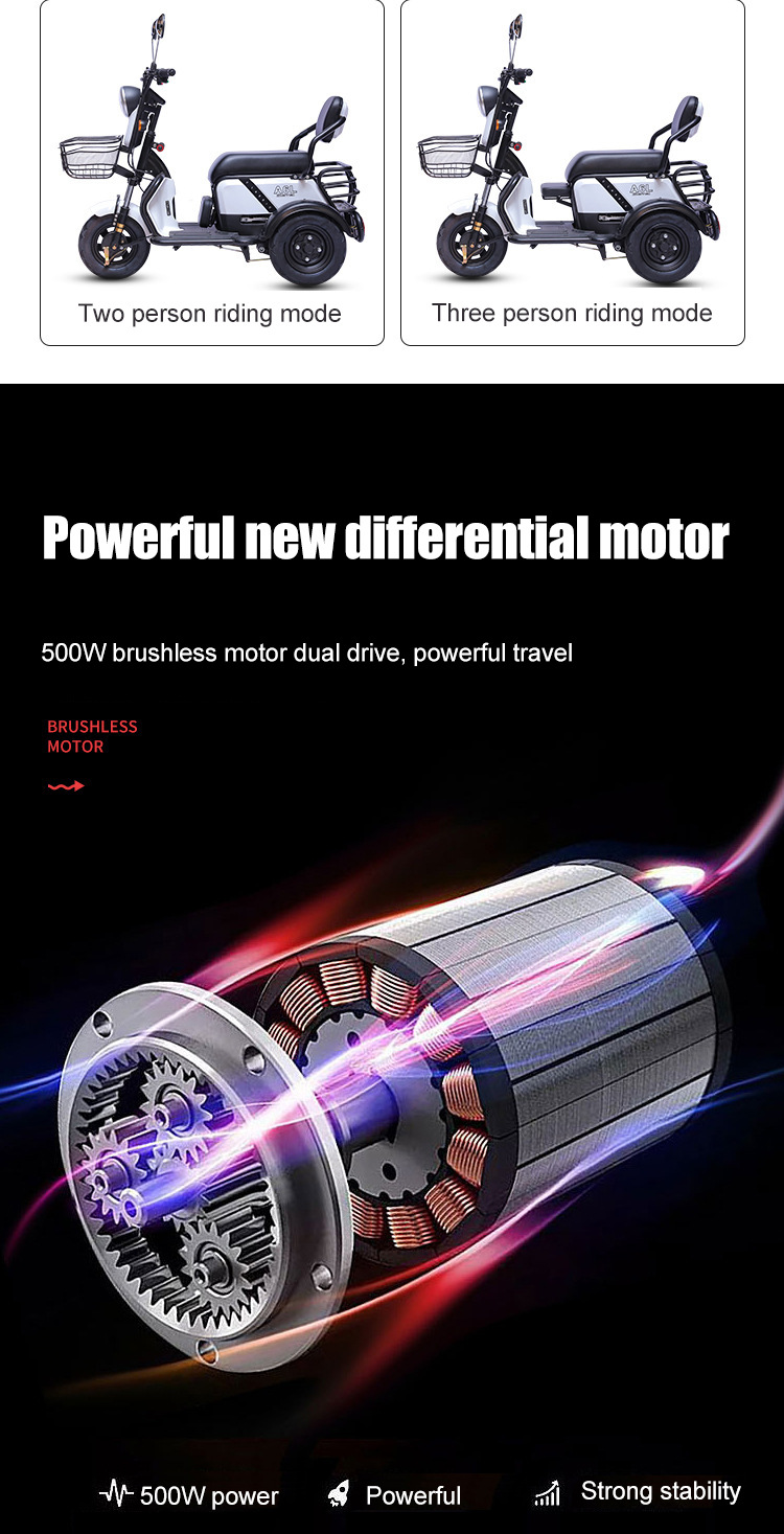 Electric Mobility Scooter Long Range 120km Customizable Battery