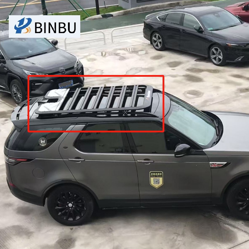 Suitable for Land Rover Discovery 5 Platform Roof Rack Aluminum Alloy Luggage Rack Roof Platform Roof Luggage Frame