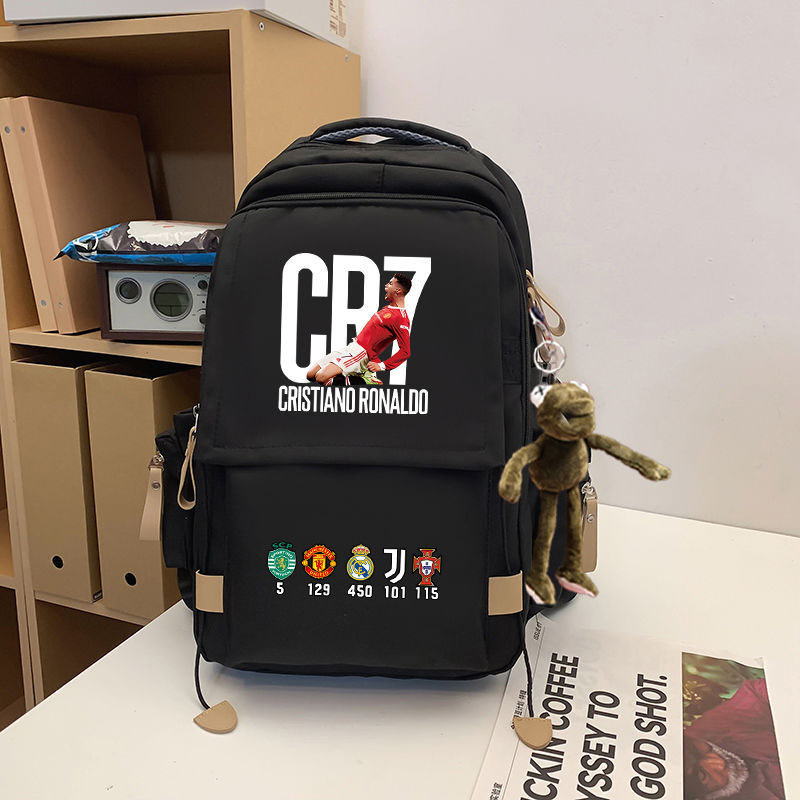 2024 Liga de Campeones Copa del Mundo de fútbol Mochila Real Madrid KakaCroba Messi Chelsea Manchester United estudiantes