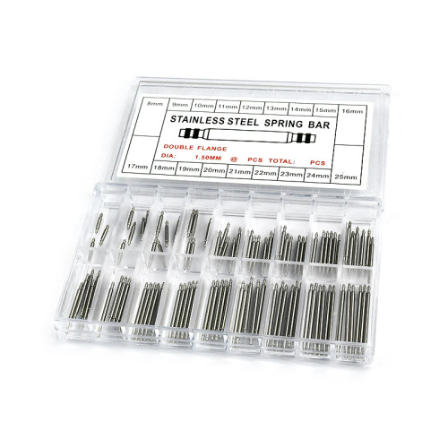 Boxed lugs watch accessories 72/108/144 pieces seamless boxed raw lugs 8-25mm