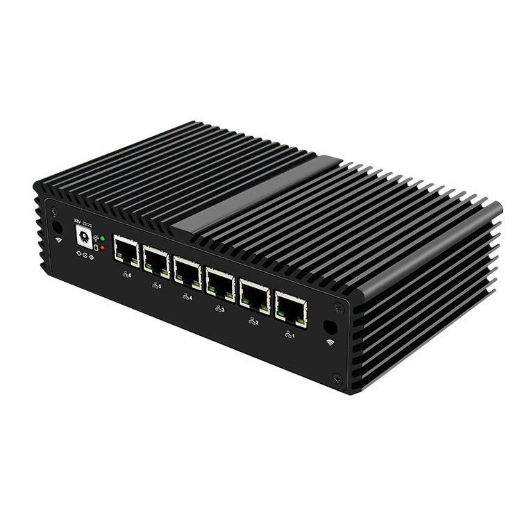 Заводская прямые продажи Six Net Overcourse 4415U Мягкий маршрут Любовь Быстрая огневая стена i5-7200U Промышленный контроллер компьютер