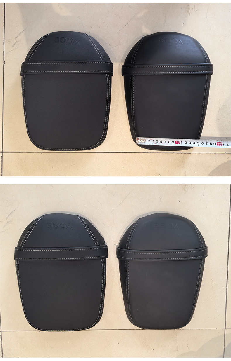 Suitable for Wuji Cu625 Modified Seat Cushion, Widened and Comfortable Seat Cushion, Splash-Proof, Non-Damaging Installation, Black Seat Cushion