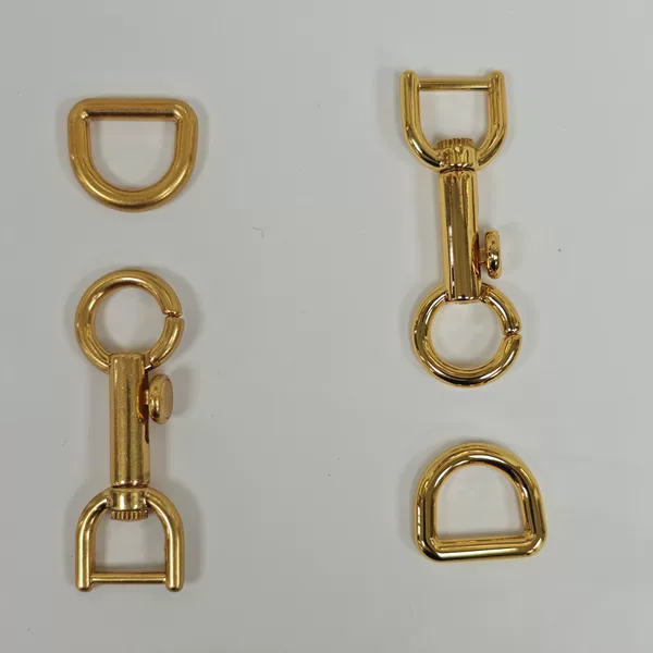 New Original 5-Point Dog Buckle Ten D Buckle Zinc Alloy Die-Cast Luggage Hardware Accessories