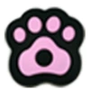 Black + pink Big feet