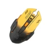 Gradient version [Yellow + Wireless + Bluetooth] Silent] Glow