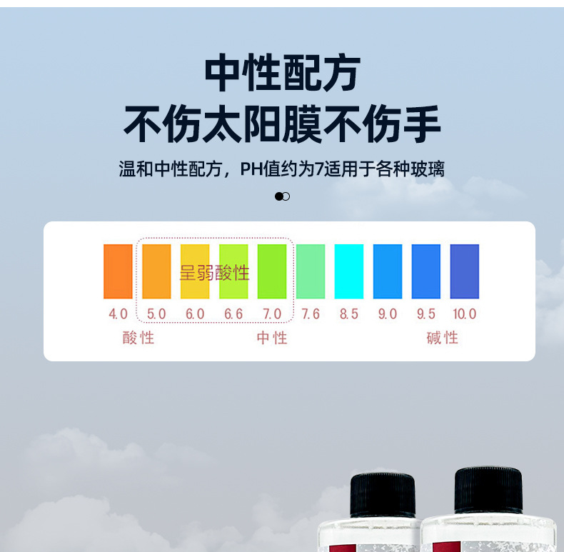 Suitable for Car Frog S8 Glass Inner Side Cleaner, Car Front Windshield Oil Film Removal, Indoor Cleaning and Oil Stain Removal
