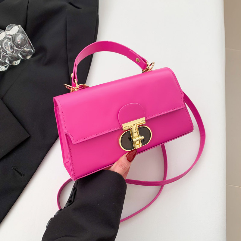 2024 primavera nueva bolsa de moda PU hombro bolso pequeño bolso cuadrado bolso de mujer retro bolso de textura extranjera