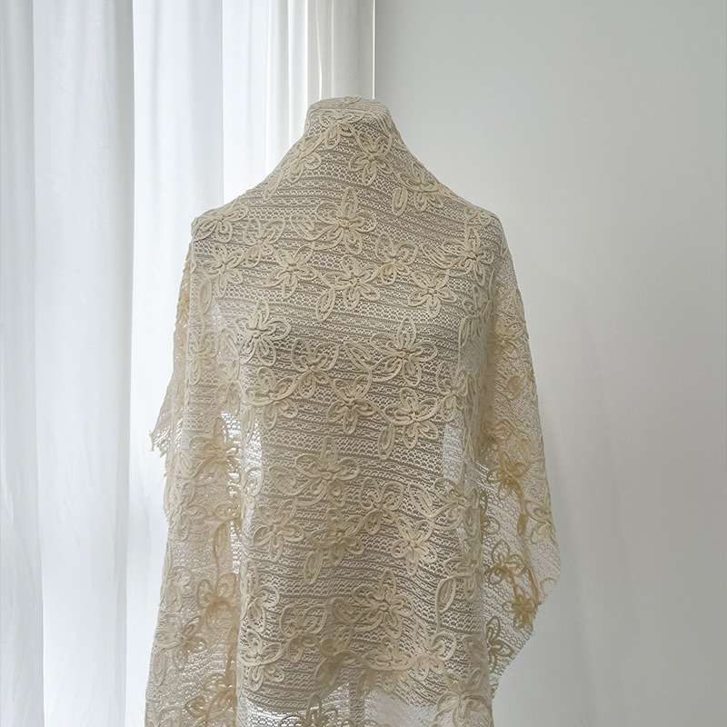 2026 vestido de nicho gancho tejido hueco de verano correa larga chaleco falda tejido de encaje