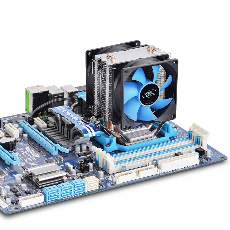 Охладитель CPU Bingling мини, низкопрофильный, 2 медных теплотрубки, для 1155/AMD1151