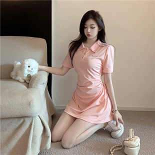 ����ȹ�ӷ�ɫT��ȹŮPOLO�I�������B��ȹ�ļ����K�����@��a�ֶ�ȹ