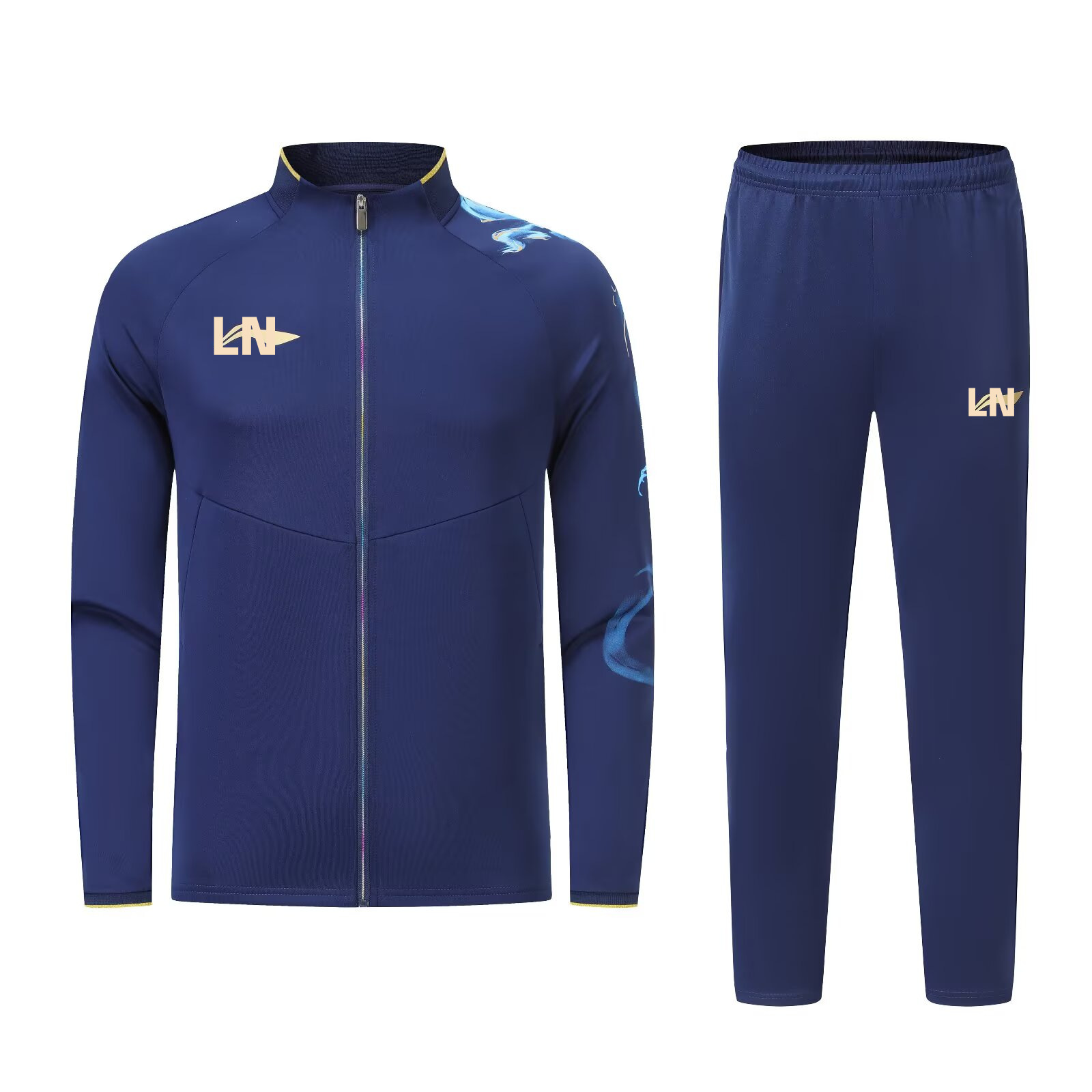 Ln Autumn and Winter Table Tennis Uniforms for Men, Women, and Children, Long-Sleeved Suits, Sportswear, Award-Giving Uniforms, Badminton Sports Quick-Drying Clothing