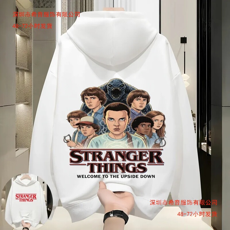 Cross-Border European Size Fire Club Monster Matching Hoodie 2026 Stranger Things - Family Fashion Cross-Border European Size Fire Club Monster Matching Hoodie 2026 Stranger Things - Family Fashion