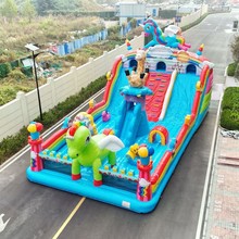 广场摆摊游乐园商场超市门口游乐玩具厂家大型新款充气城堡