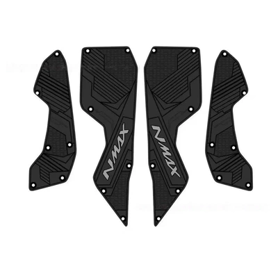 Electric vehicle foot mat – Suitable for Yamahanmax155Tubro Rubber - black